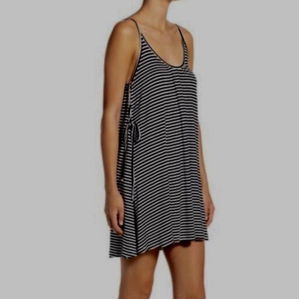 O'Neill Black and White striped dress